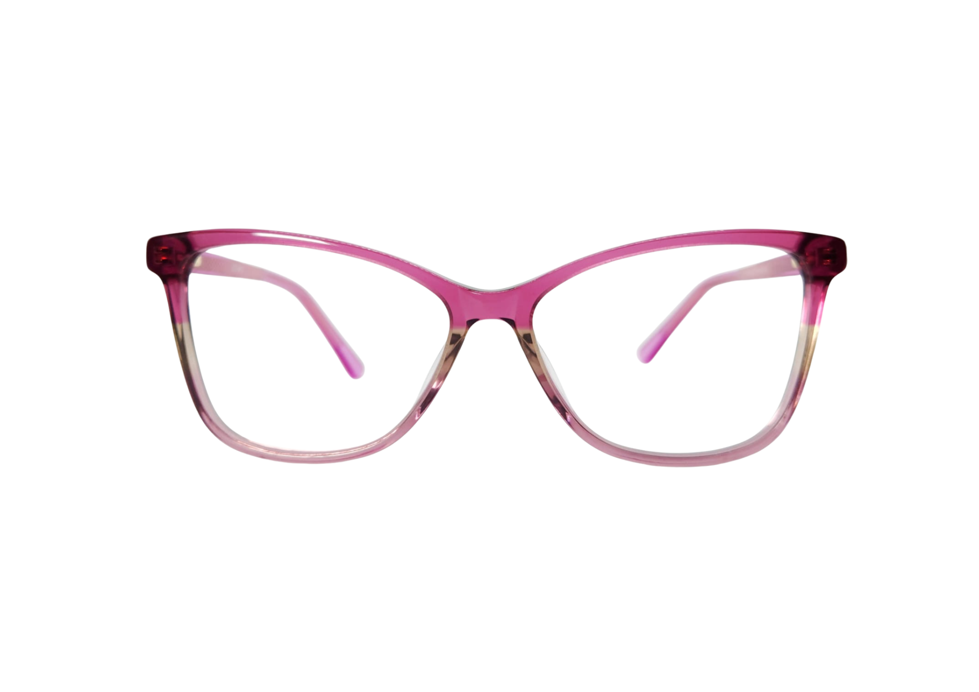 Gafas magenta degradado