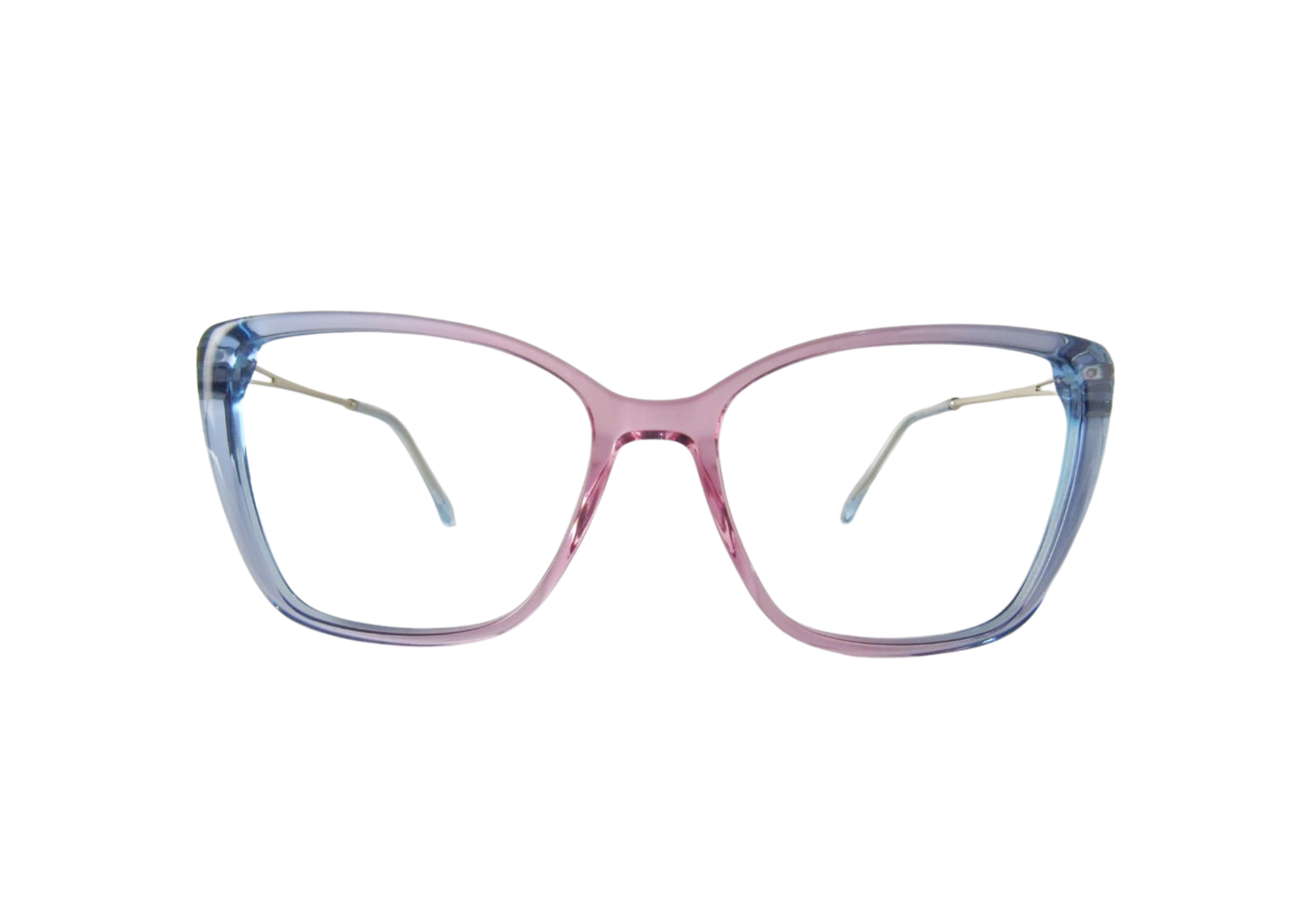 Gafas azul-rosa