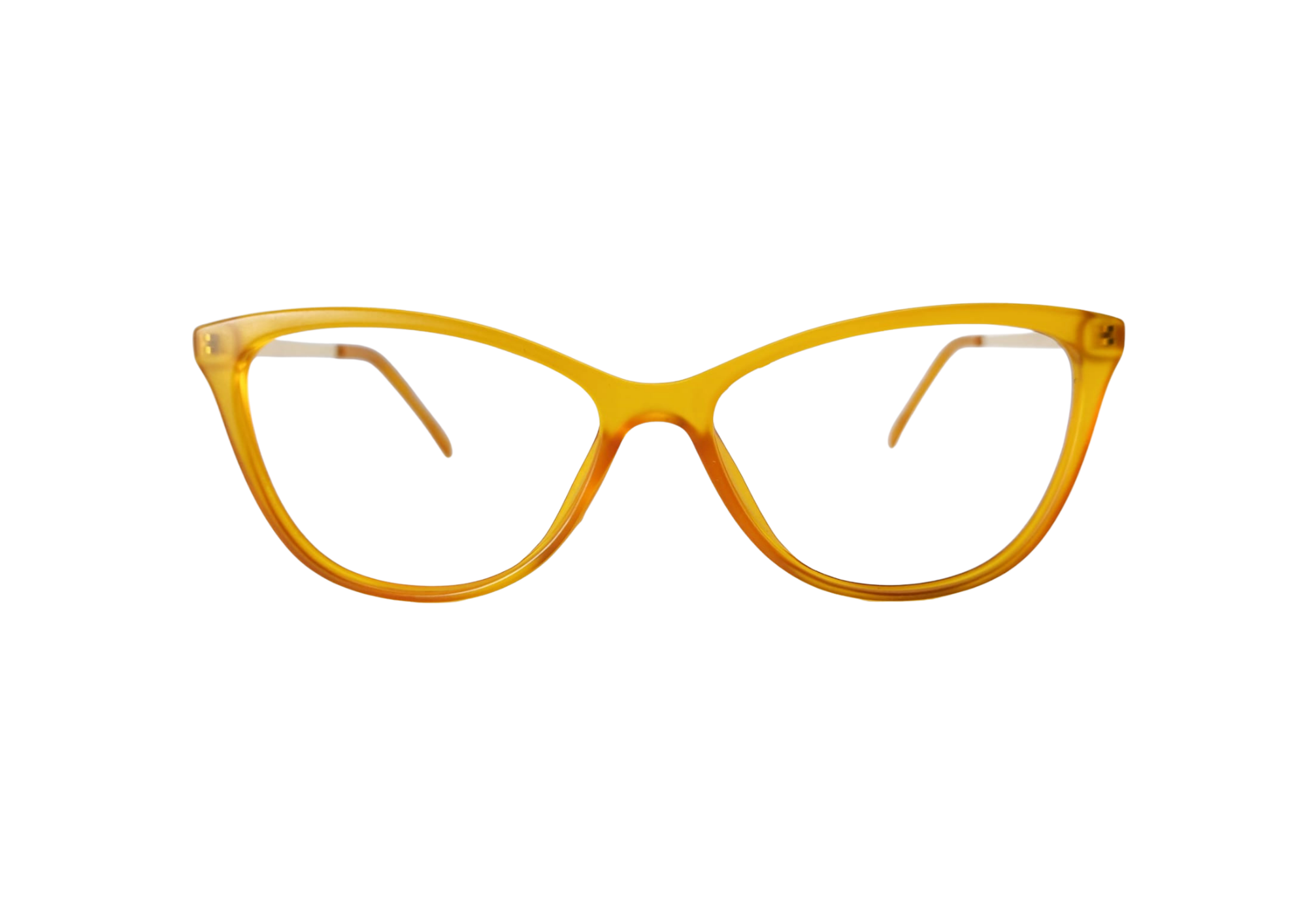 Gafas ambar mate-traslucido