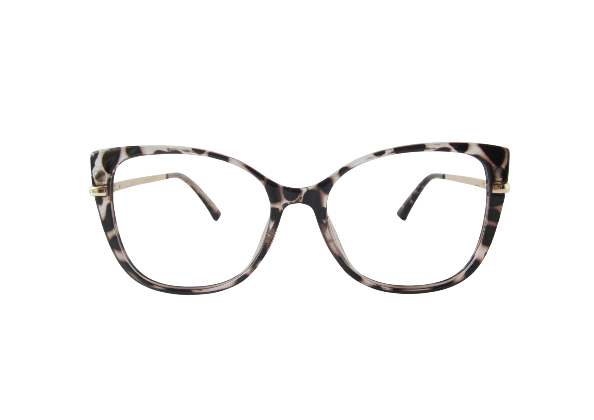 Gafas animalprint traslucido