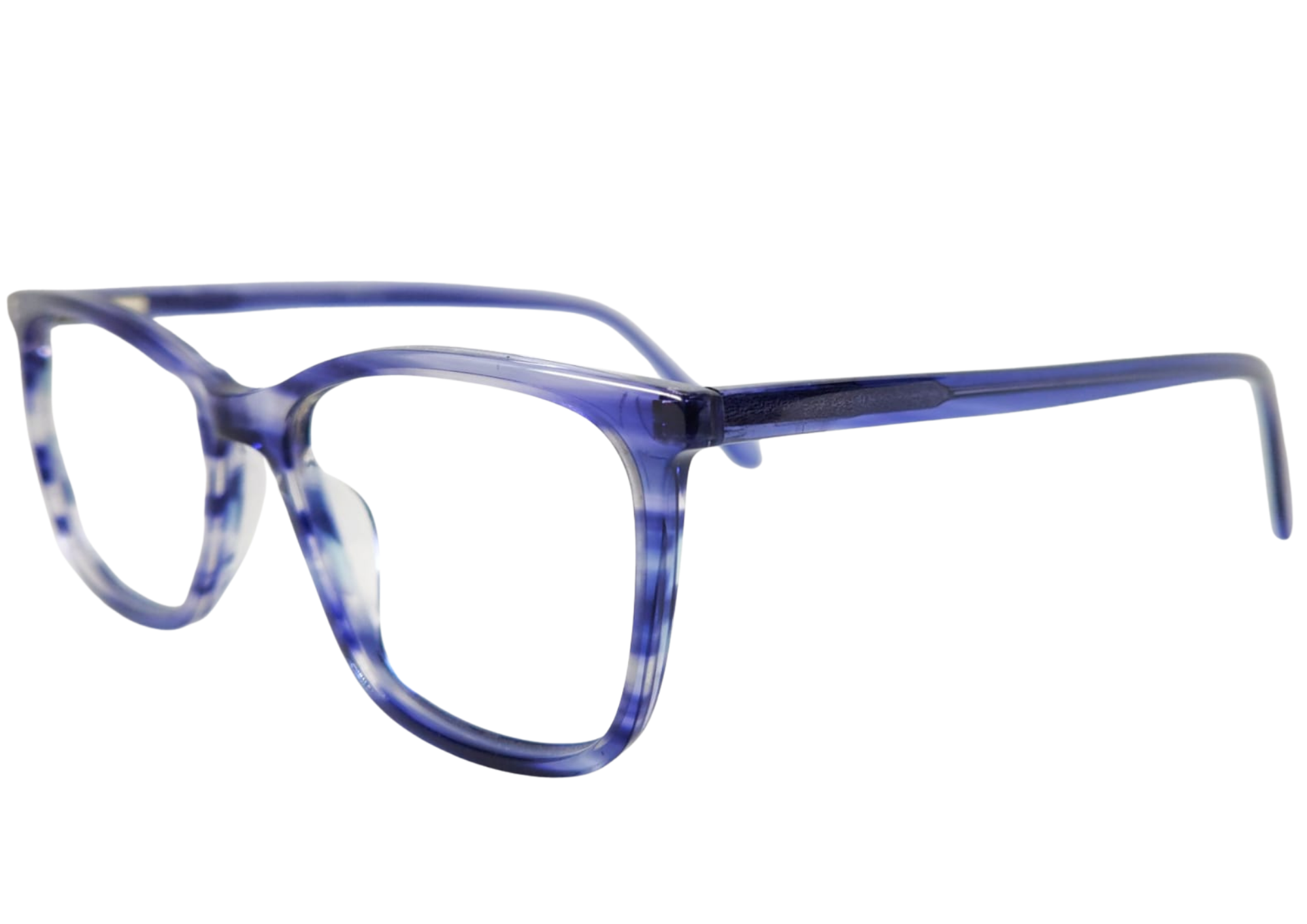 Gafas azul traslucido