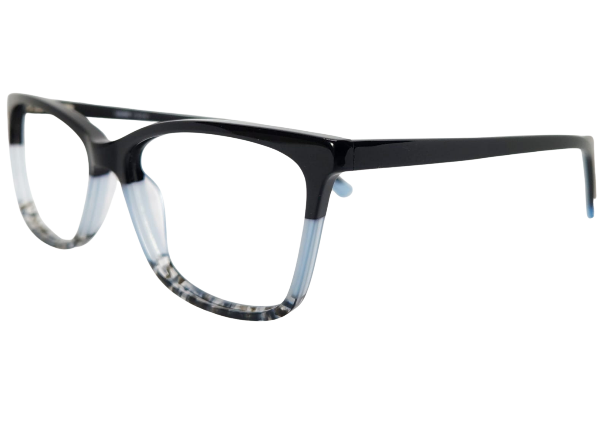 Gafas azul degradado