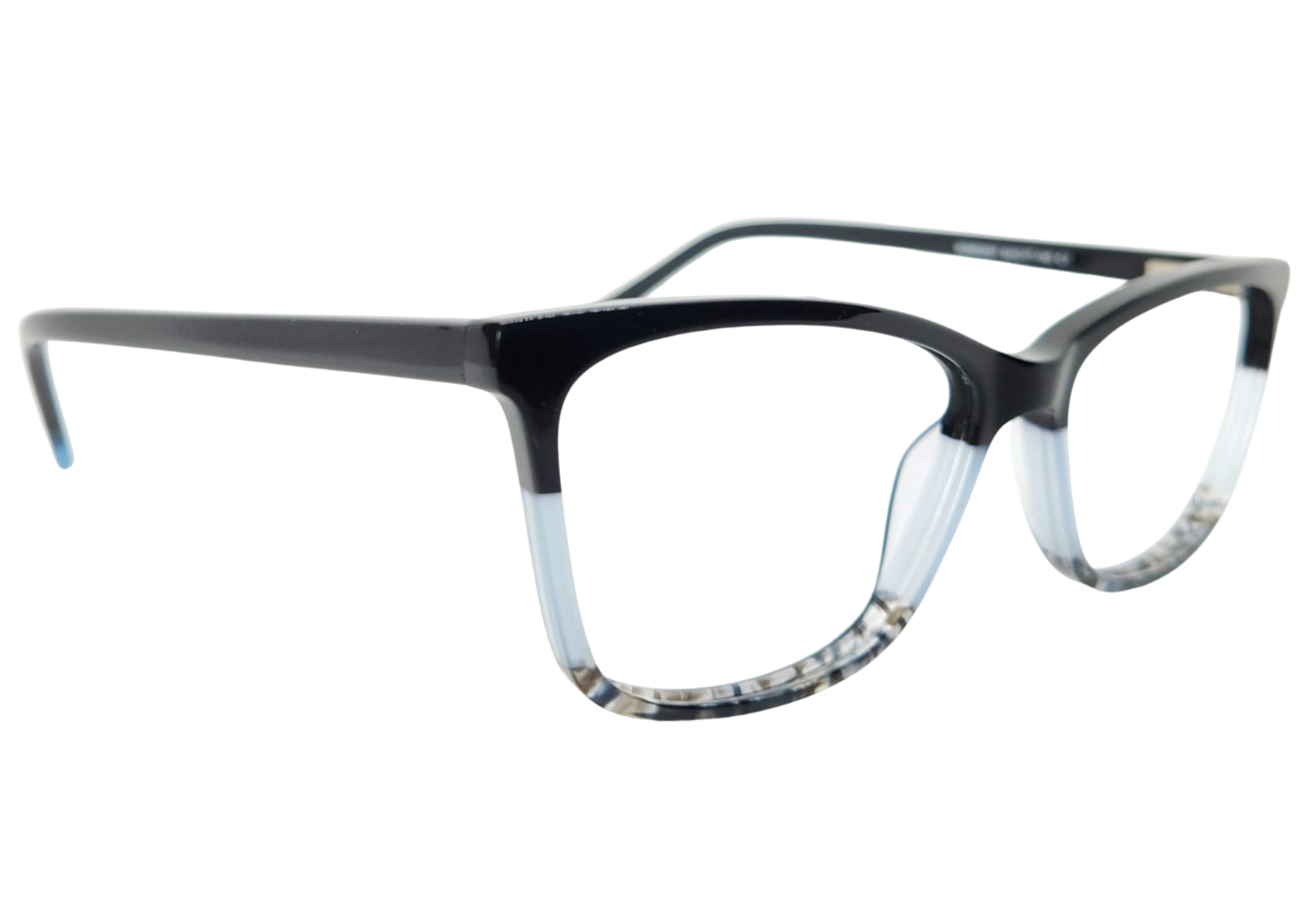 Gafas azul degradado